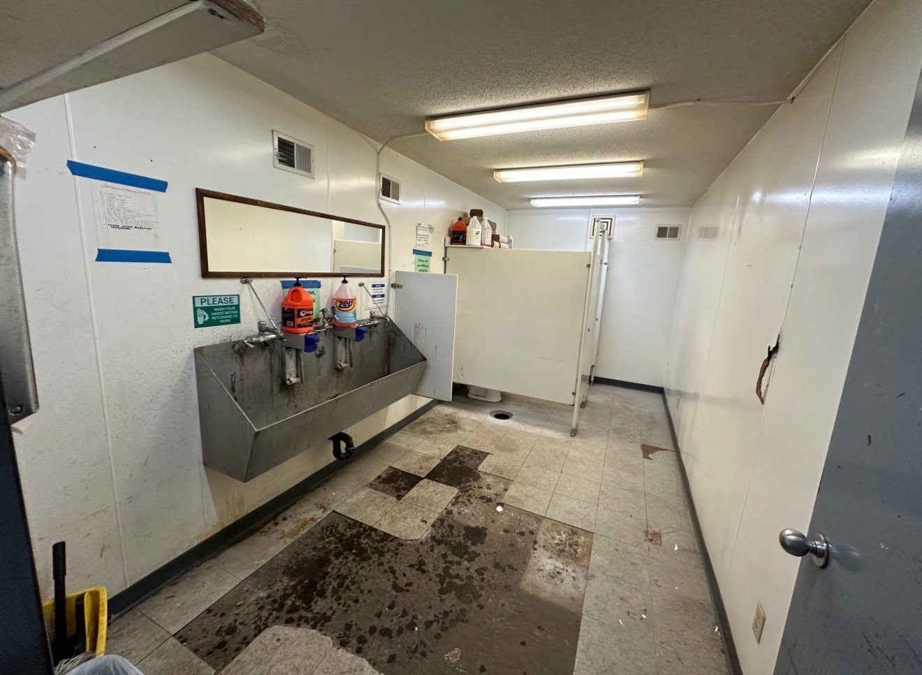 Commercial remodel — before