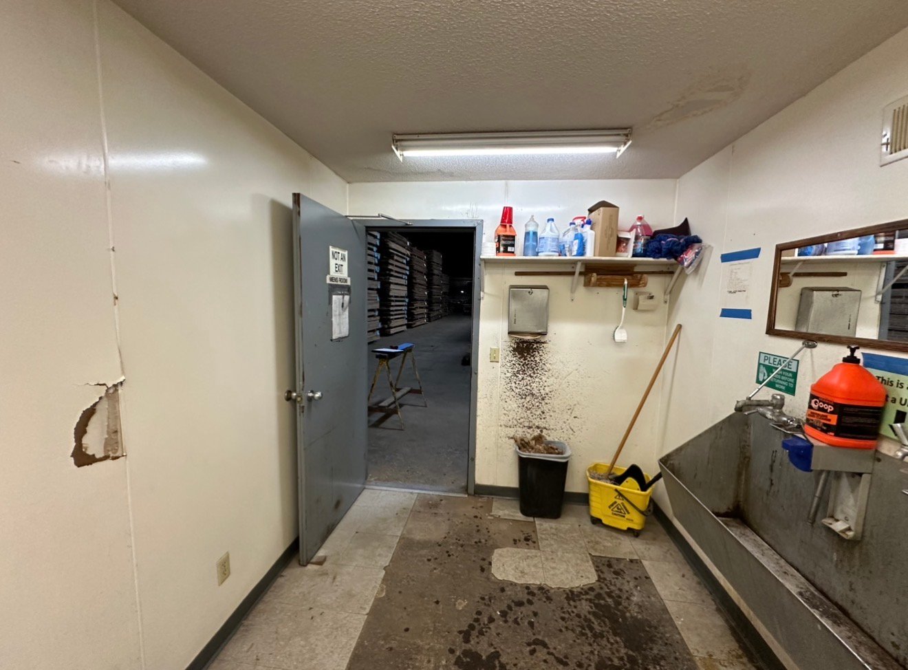 Commercial remodel — before