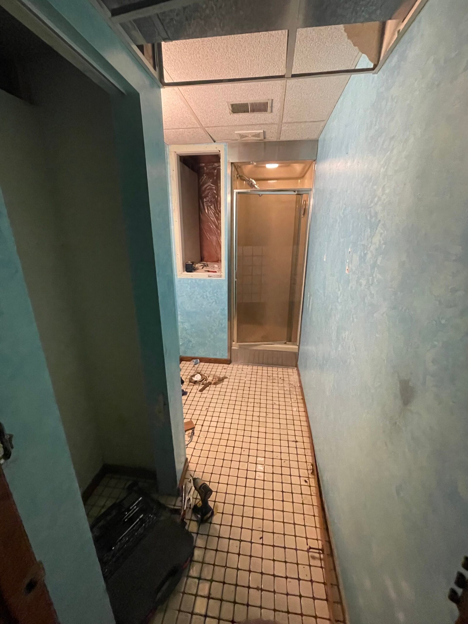 Bath remodel — before