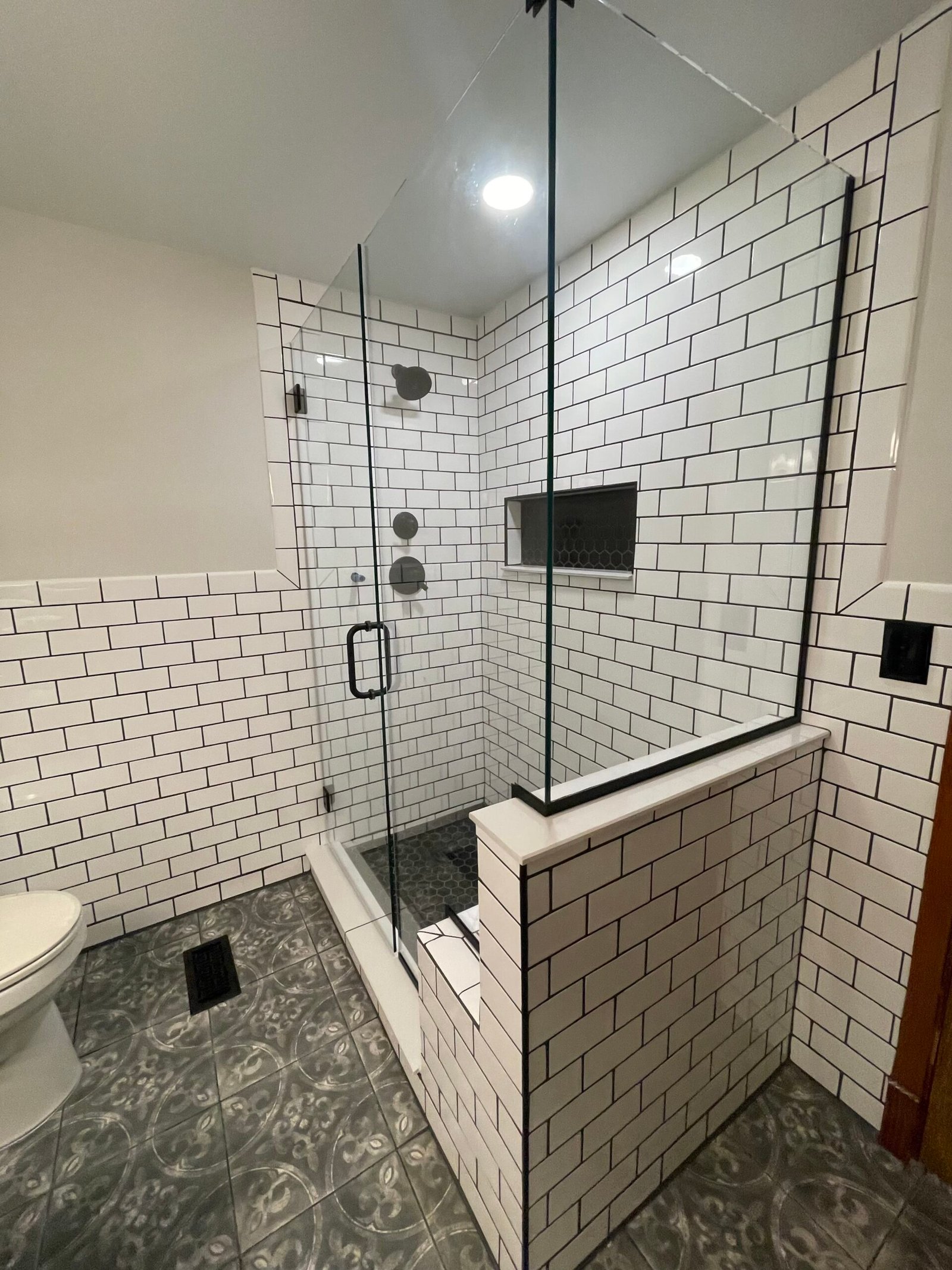 Master bath — after