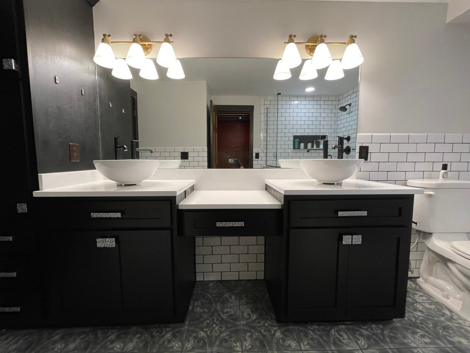Master bath — after