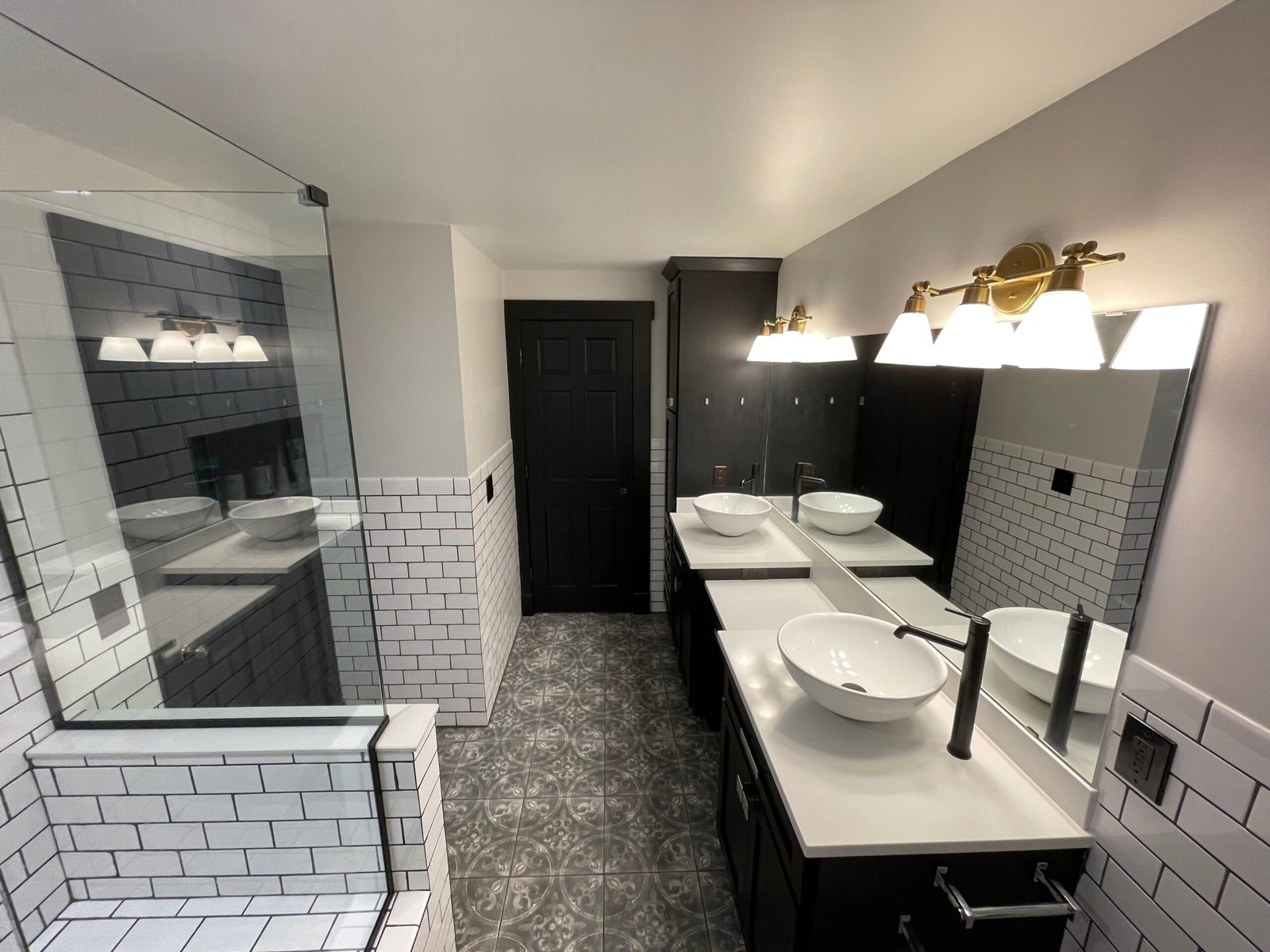 Master bath — after