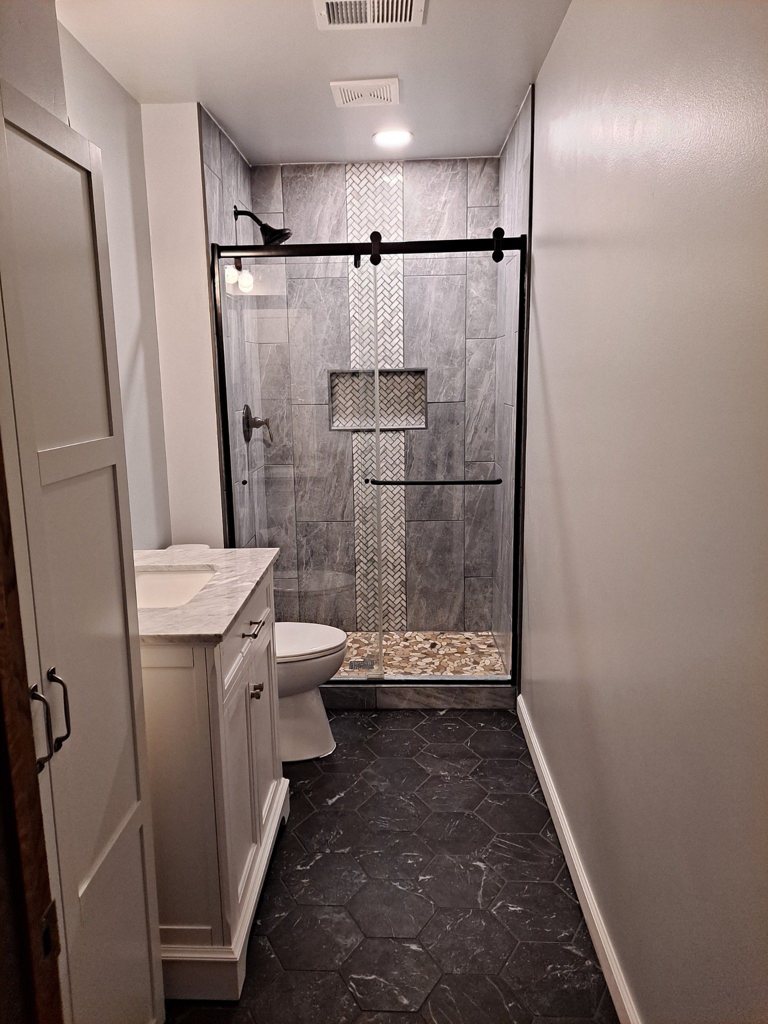 Bath remodel — after